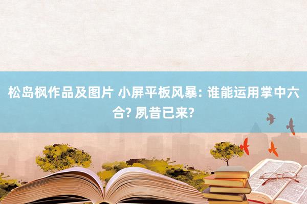 松岛枫作品及图片 小屏平板风暴: 谁能运用掌中六合? 夙昔已来?